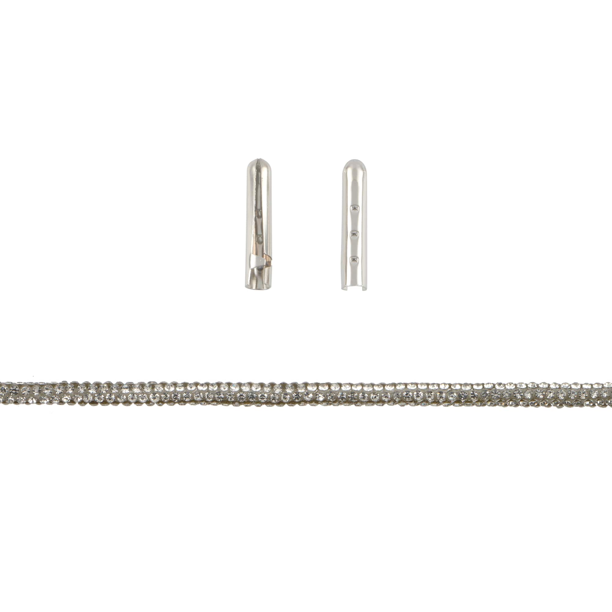 3.5mm Glass Rhinestone Lace